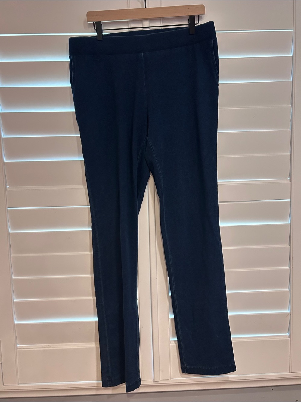 J Jill Pure Jill Indigo Slim Leg Stretch Denim Size Medium Tall
